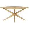 MILIBOO Table à Manger Design Ovale Chêne L160 Cm DIELLI - Chêne Clair -France MILIBOO Soldes 2022 69782893 1