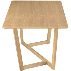 MILIBOO Table Design Rectangulaire En Bois Clair L150 Cm KOUK - Naturel -France MILIBOO Soldes 2022 70187441 3