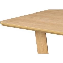MILIBOO Table Design Rectangulaire En Bois Clair L150 Cm KOUK - Naturel -France MILIBOO Soldes 2022 70187441 4