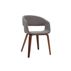 MILIBOO Chaises Design En Tissu Gris Clair Et Pieds En Bois Foncé (lot De 2) SLAM - Gris Clair 8 MILIBOO Chaises Design En Tissu Gris Clair Et Pieds En Bois Foncé (lot De 2) SLAM - Gris Clair -France MILIBOO Soldes 2022 70187442 3