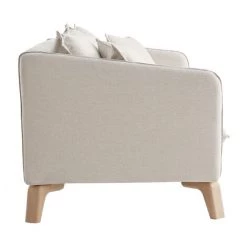 MILIBOO Canapé 3 Places éco-responsable En Tissu Beige Clair FOREST - Beige 9 MILIBOO Canapé 3 Places éco-responsable En Tissu Beige Clair FOREST - Beige -France MILIBOO Soldes 2022 70341944 3