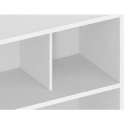 MILIBOO Bibliothèque Scandinave Bois Blanc L140 Cm EPURE - Blanc -France MILIBOO Soldes 2022 70728530 4