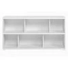 MILIBOO Bibliothèque Basse Bois Blanc L140 Cm EPURE - Blanc -France MILIBOO Soldes 2022 71095388 1
