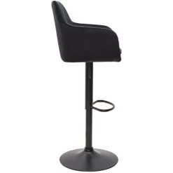 MILIBOO Tabourets De Bar Réglables En Velours Noir Et Métal (lot De 2) AMIKA - Noir Velours 9 MILIBOO Tabourets De Bar Réglables En Velours Noir Et Métal (lot De 2) AMIKA - Noir Velours -France MILIBOO Soldes 2022 71264866 4