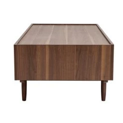MILIBOO Table Basse Avec Tiroirs En Bois Foncé L120 Cm SANAA - Noyer -France MILIBOO Soldes 2022 71382941 4
