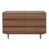 MILIBOO Commode 6 Tiroirs En Bois Foncé L120 Cm SANAA - Noyer 2 MILIBOO Commode 6 Tiroirs En Bois Foncé L120 Cm SANAA - Noyer -France MILIBOO Soldes 2022 71382943 1
