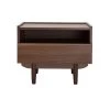 MILIBOO Table De Chevet Avec Tiroir En Bois Foncé SANAA - Noyer -France MILIBOO Soldes 2022 71382958 1