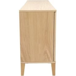 MILIBOO Buffet Scandinave Bois Clair L180 Cm FREDDY - Naturel -France MILIBOO Soldes 2022 71604617 4