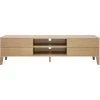 MILIBOO Meuble TV Scandinave Bois Clair L180 Cm FREDDY - Naturel -France MILIBOO Soldes 2022 71604619 1