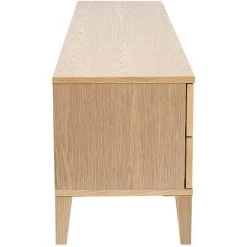 MILIBOO Meuble TV Scandinave Bois Clair L180 Cm FREDDY - Naturel -France MILIBOO Soldes 2022 71604619 4