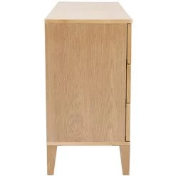 MILIBOO Commode 6 Tiroirs En Bois Clair L120 Cm FREDDY - Naturel -France MILIBOO Soldes 2022 71604622 3