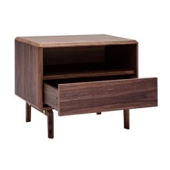 MILIBOO Table De Chevet Vintage Noyer SUVA - Noyer -France MILIBOO Soldes 2022 71604623 3